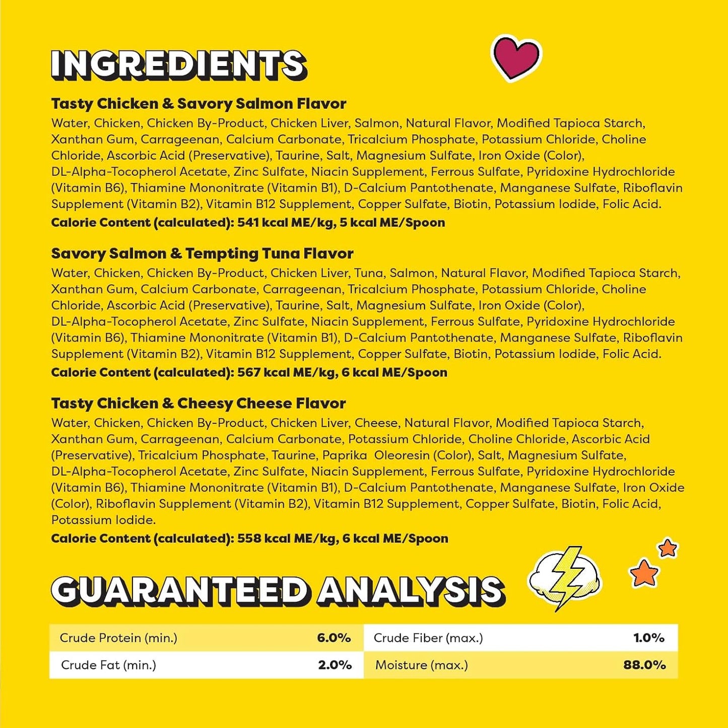 Lickable Spoons Adult Wet Cat Treats, 48 Spoons, Variety Pack