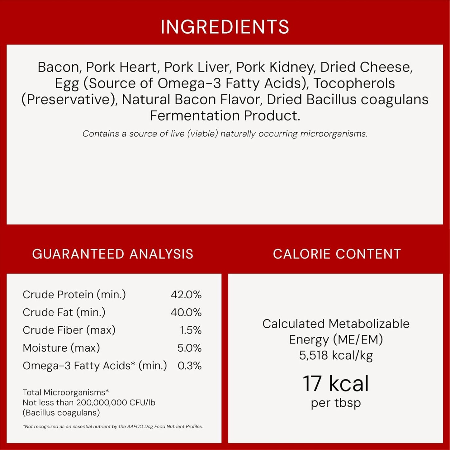 Marie'S Magical Breakfast Sprinkles Freeze-Dried Raw Bacon, Egg & Cheese Recipe Grain-Free Dog Food Topper, 7-Oz Bag