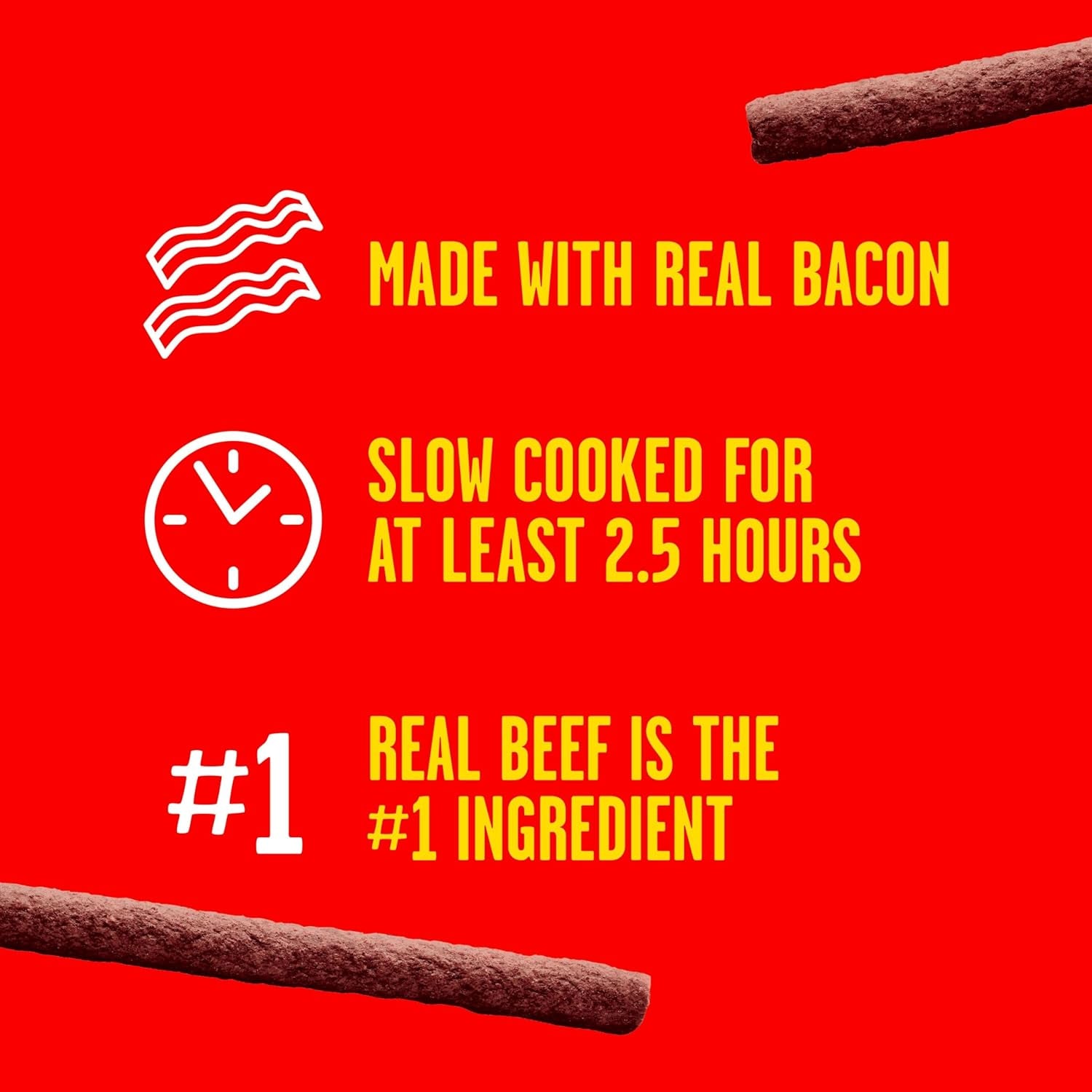 Dog Treats, Original Bacon Flavor, 22.5 Ounce, Made with Real Bacon