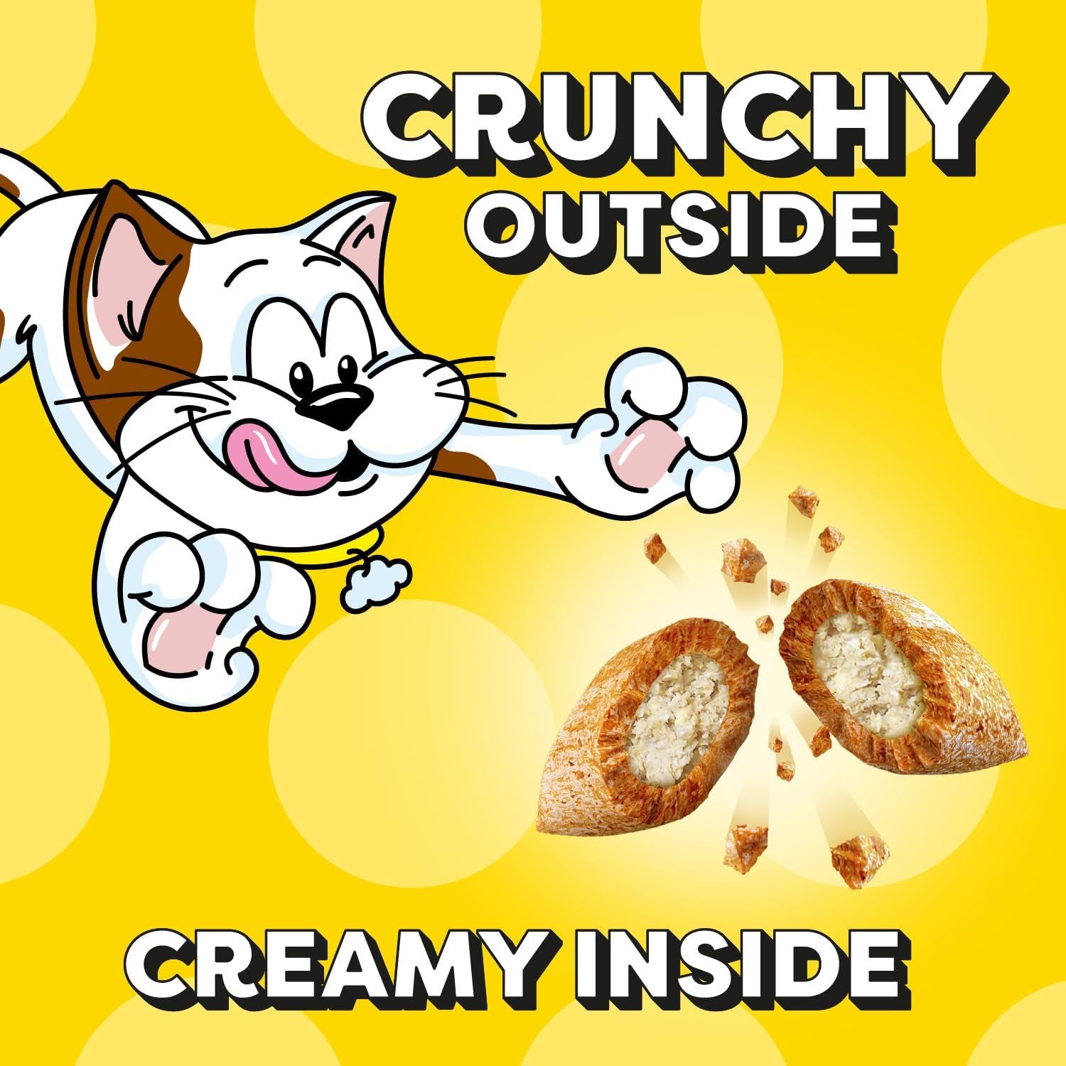 Classic Crunchy and Soft Cat Treats Feline Favorites Variety Pack, 3 Oz. Pouches (Pack of 4)
