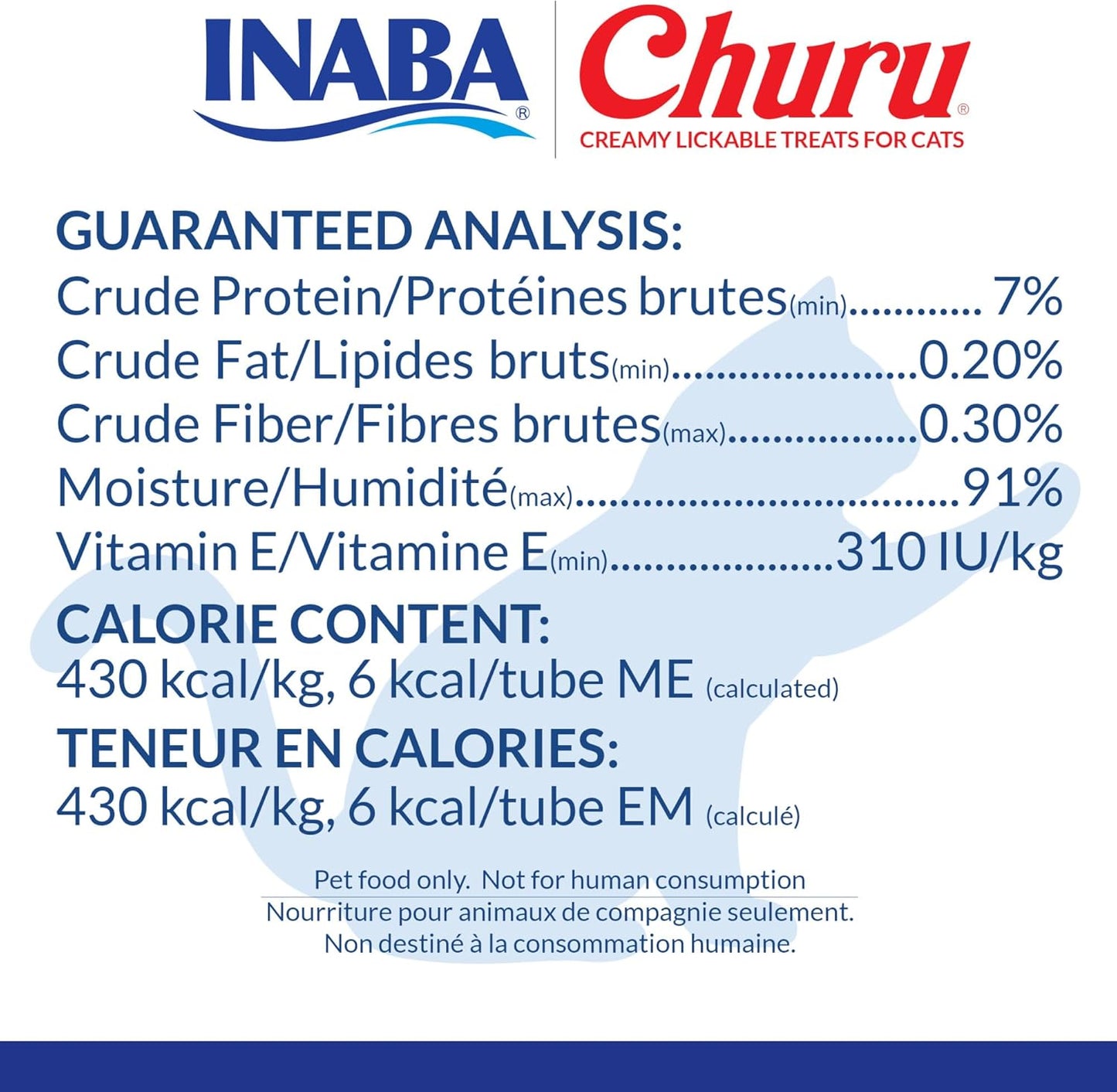 Churu Cat Treats, Lickable, Squeezable Creamy Purée with Vitamin E, 0.5 Ounces per Tube, 120 Tubes Total, Chicken Variety