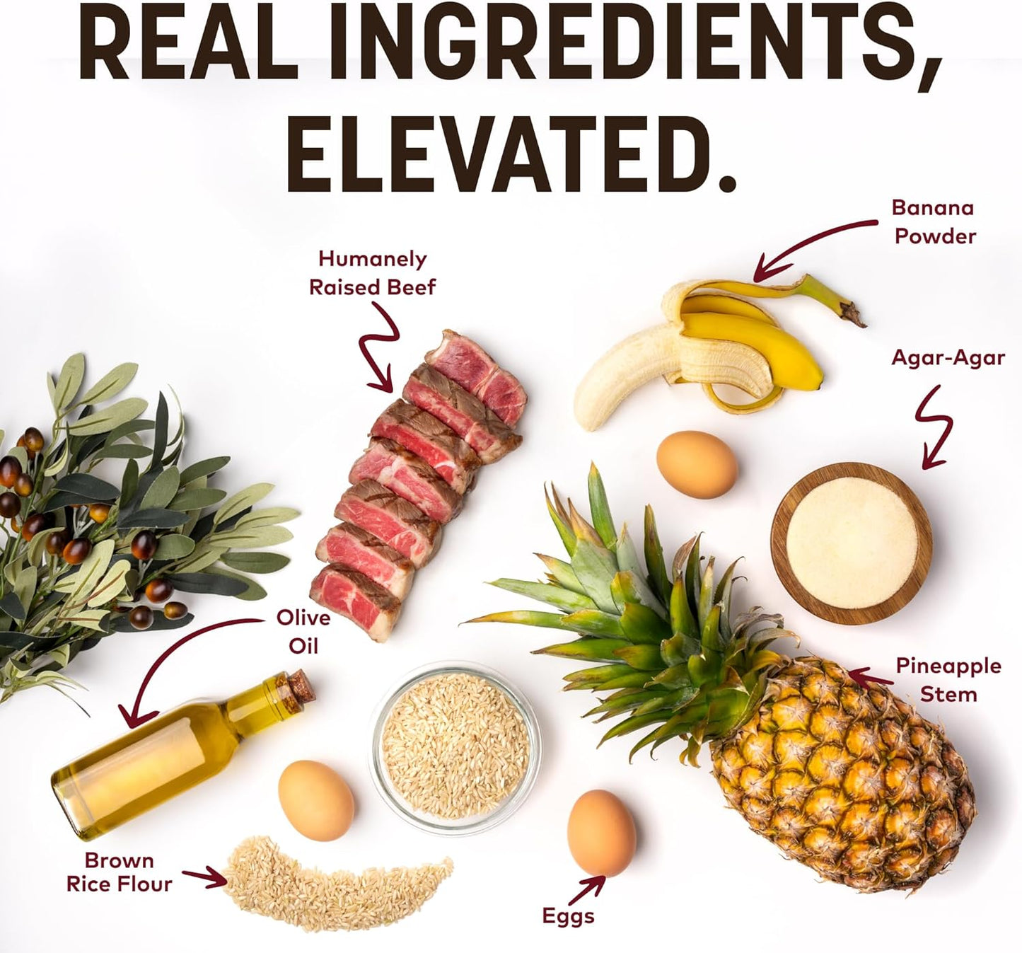 No Hide Stix - Long Lasting Rawhide Free Small Dog Chews Sticks, Beef - 20 Count Value Pack