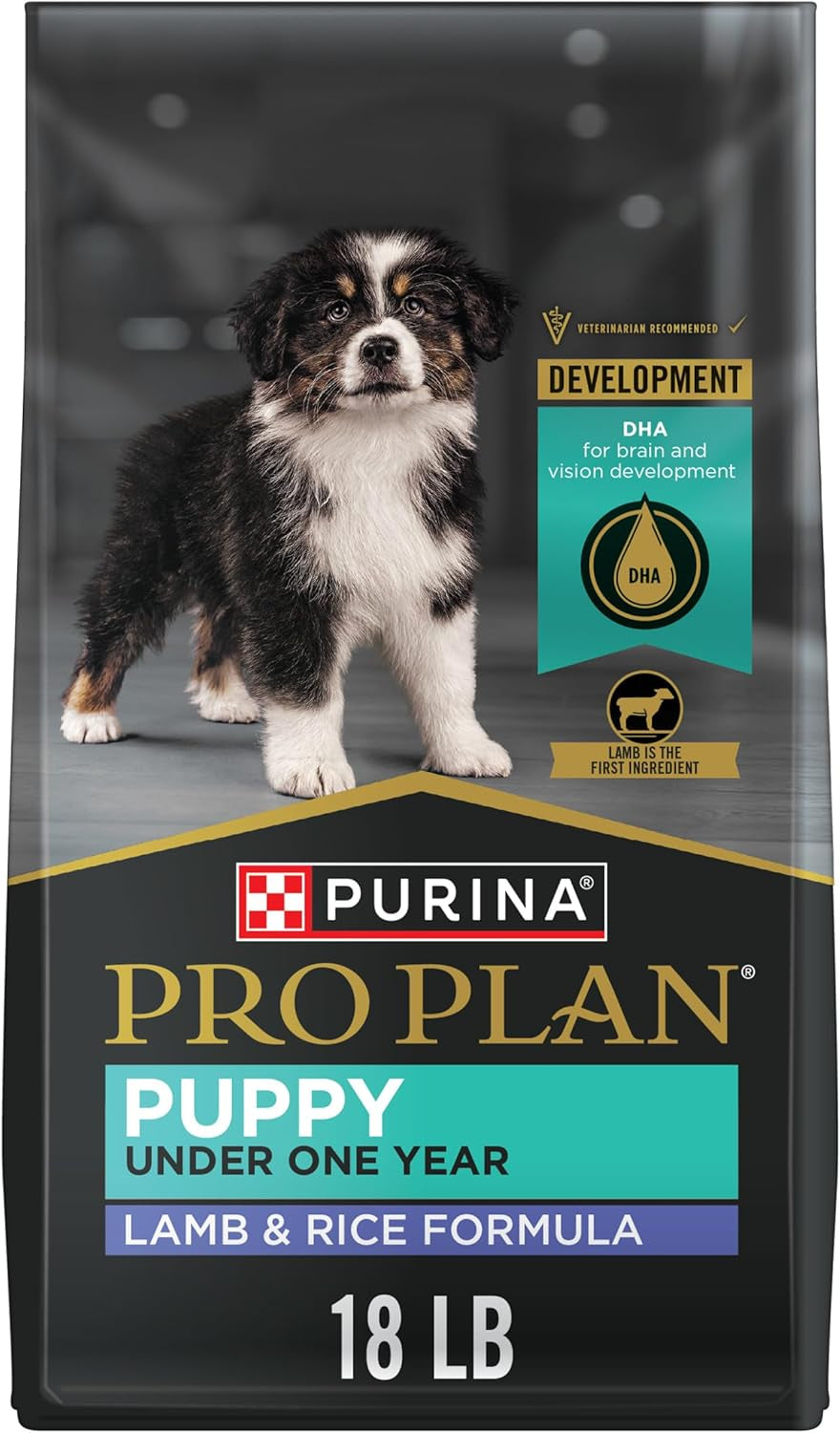 High Protein Puppy Food DHA Lamb & Rice Formula - 18 Lb. Bag