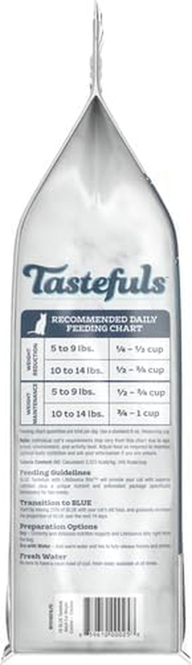 Tastefuls Natural Food for Adult Cats, Weight Control, 7-Lb. Bag