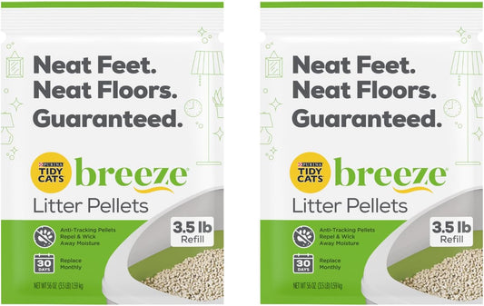Tidy Cat Breeze Pellets, 3.5 Lb, 2 Packs, Limited Edition