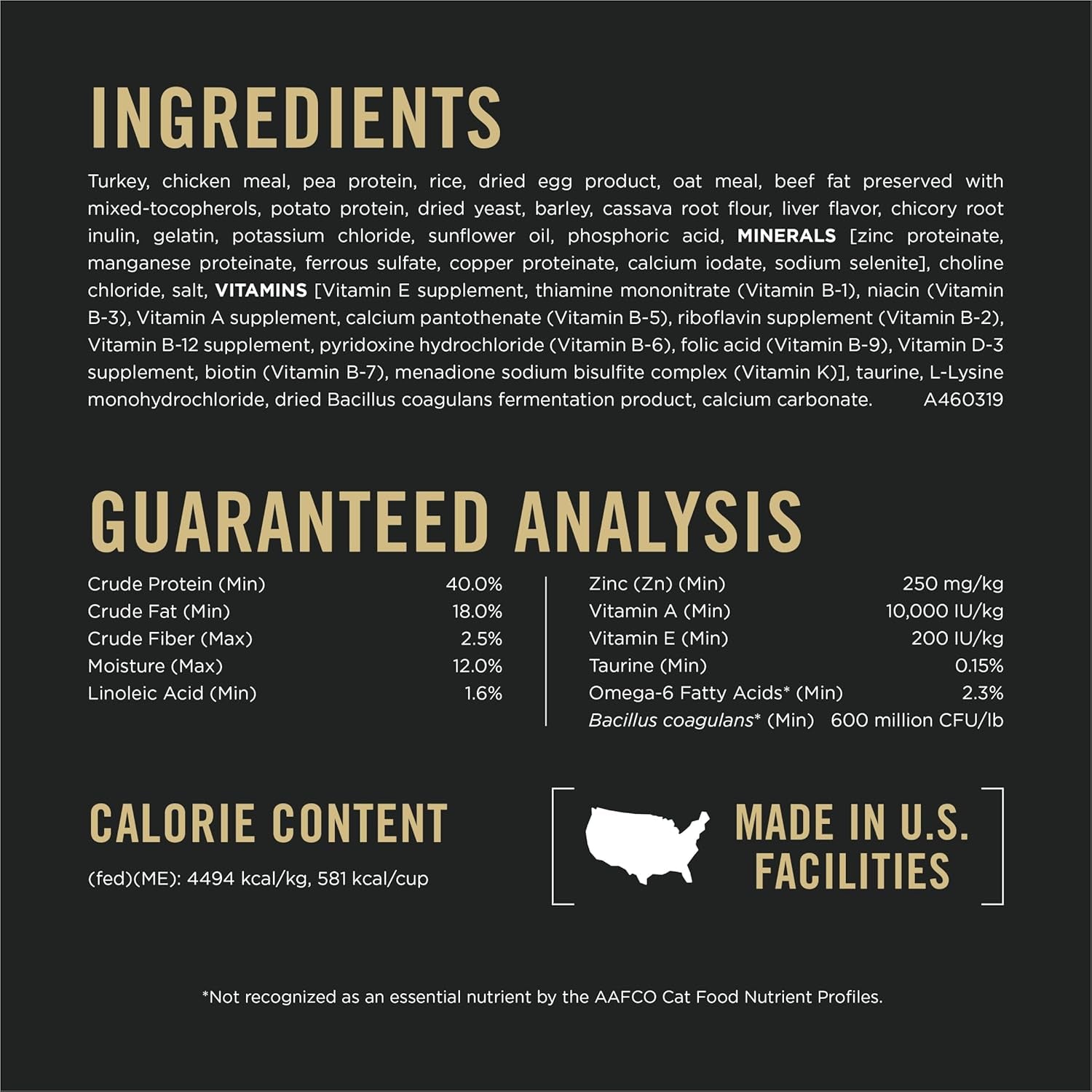 Allergen Reducing, Sensitive Skin & Stomach, High Protein Cat Food, LIVECLEAR Turkey and Oatmeal Formula - 3.2 Lb. Bag