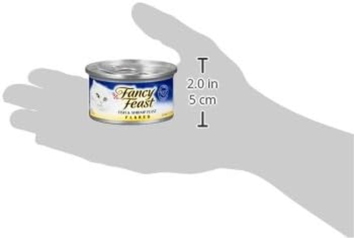 Purina  Wet Cat Food Flaked Fish and Shrimp Feast - (Pack of 24) 3 Oz. Cans