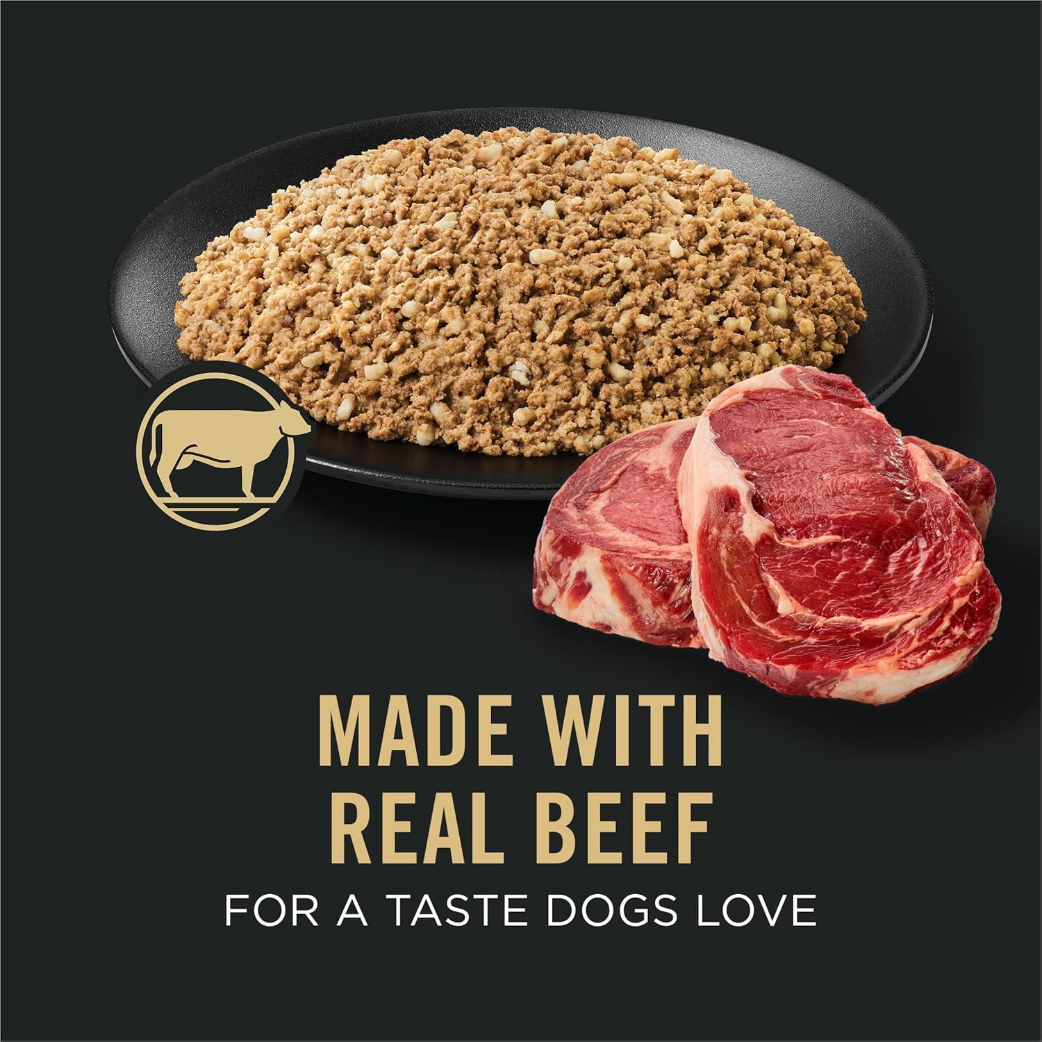 Sensitive Skin and Stomach Dog Food Wet Classic Pate Beef and Oat Meal Entrée - (Pack of 12) 13 Oz. Cans