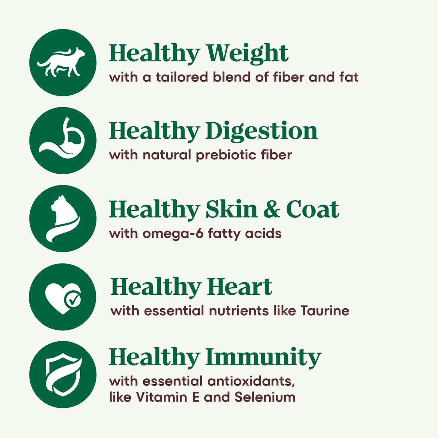 Wholesome Essentials Indoor Dry Cat Food, Chicken & Brown Rice Recipe, 5 Lb. Bag