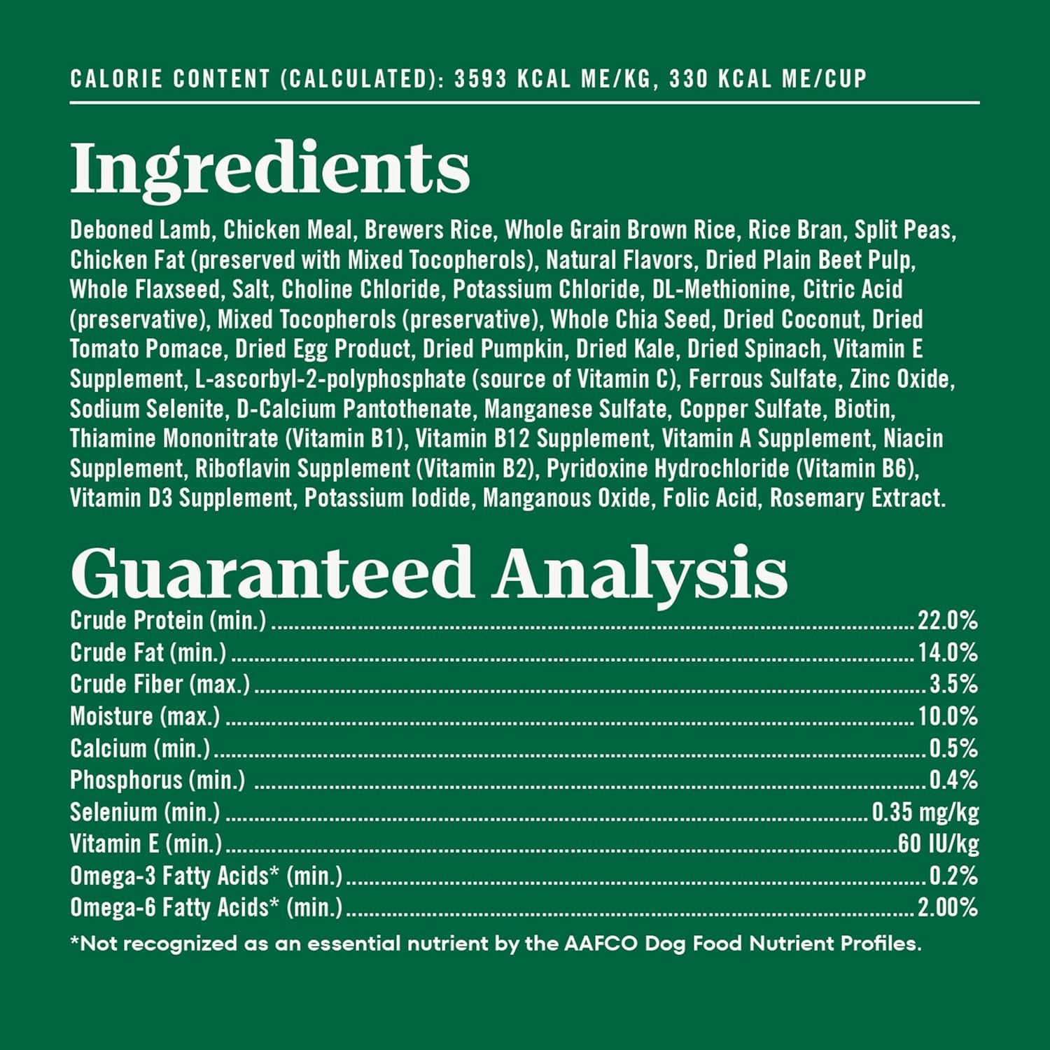 Natural Choice Lamb & Brown Rice Adult Small Bites Dog Food Recipe, 12 Lb. Bag