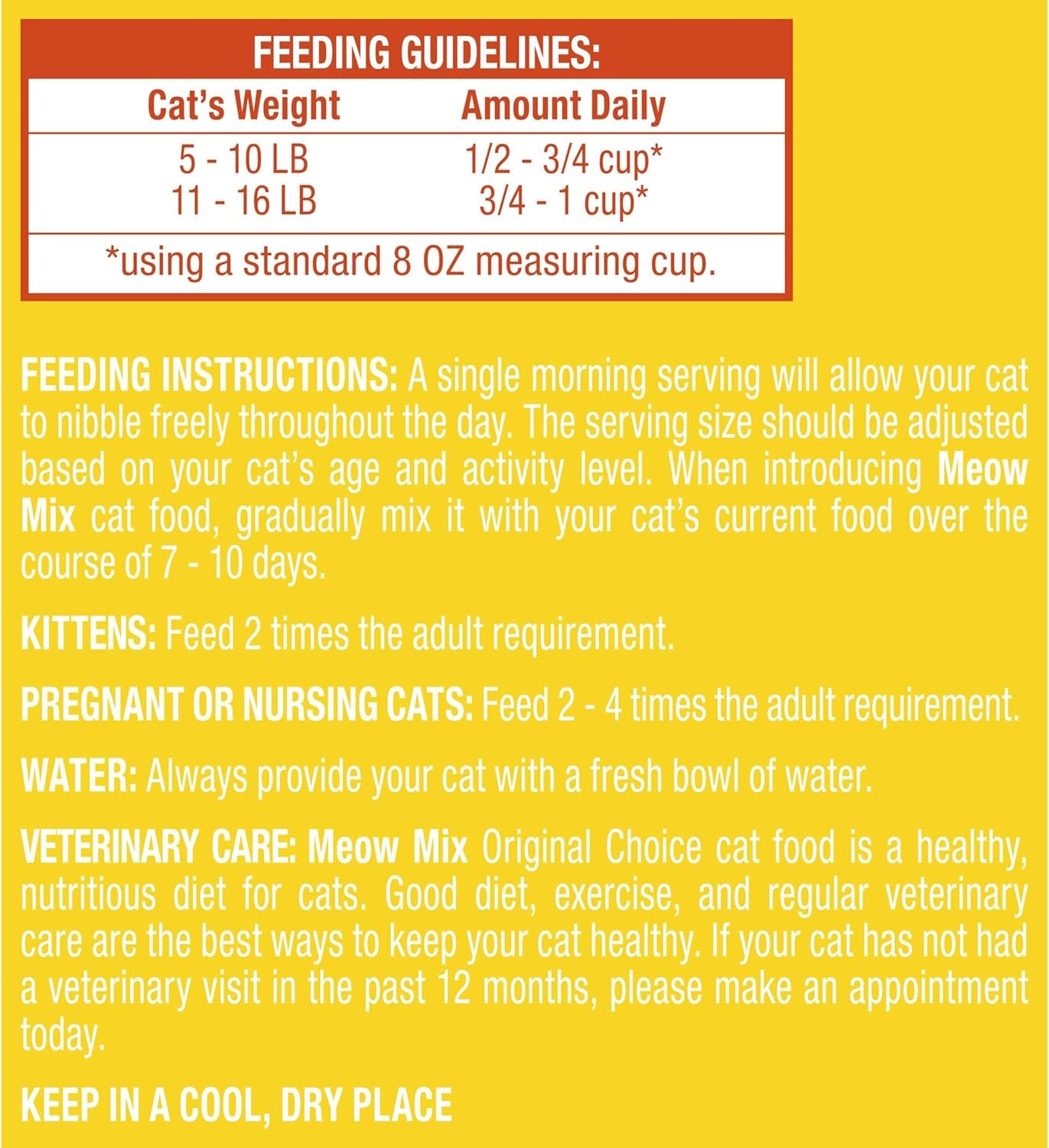 Original Choice Dry Cat Food, 3.15 Pound (Pack of 4)