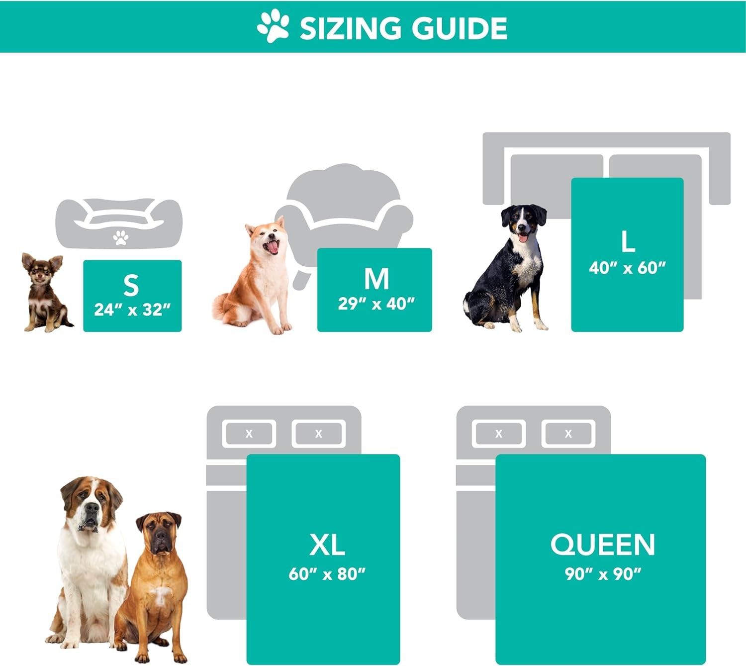 Waterproof Dog Blanket, Leakproof XL Pet Blanket for Large Dogs, Furniture Sofa Couch Cover Protector, Fleece Cat Throw Bed Crate Kennel, Reversible Washable Soft Plush, Twin 60X80 Taupe Beige