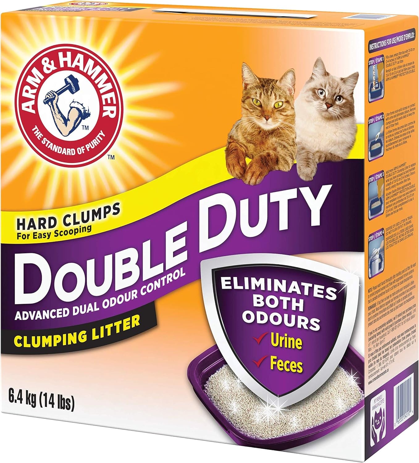 6.4Kg Double Duty Cat Litter
