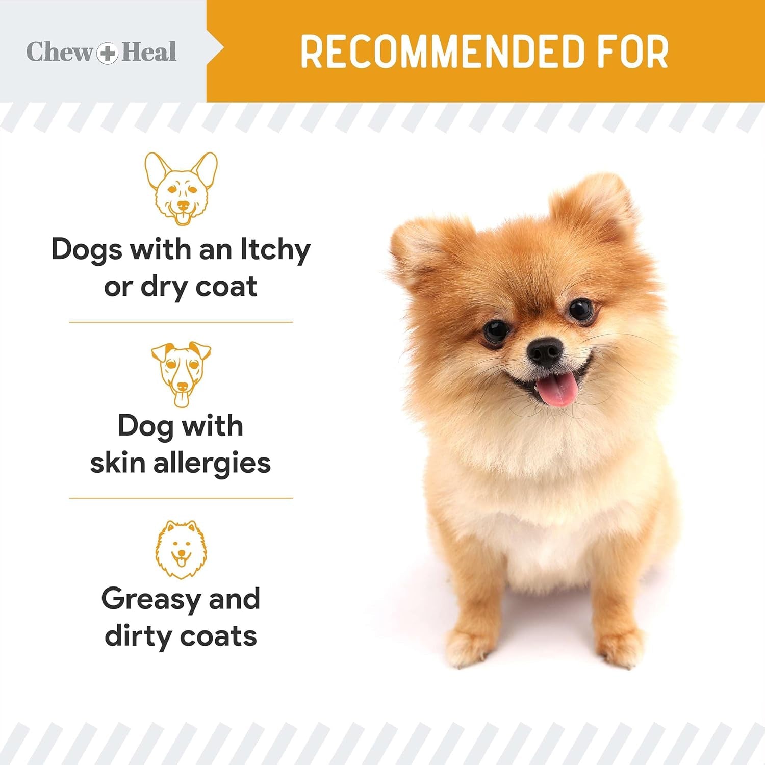 Salmon Oil for Dogs - Premium Fish Oil for Skin and Coat Health - Omega 3 Supplement - Supports Itchy Skin - 8 Oz Liquid - Norwegian Dog Salmon Oil - Essential Dog Supplement