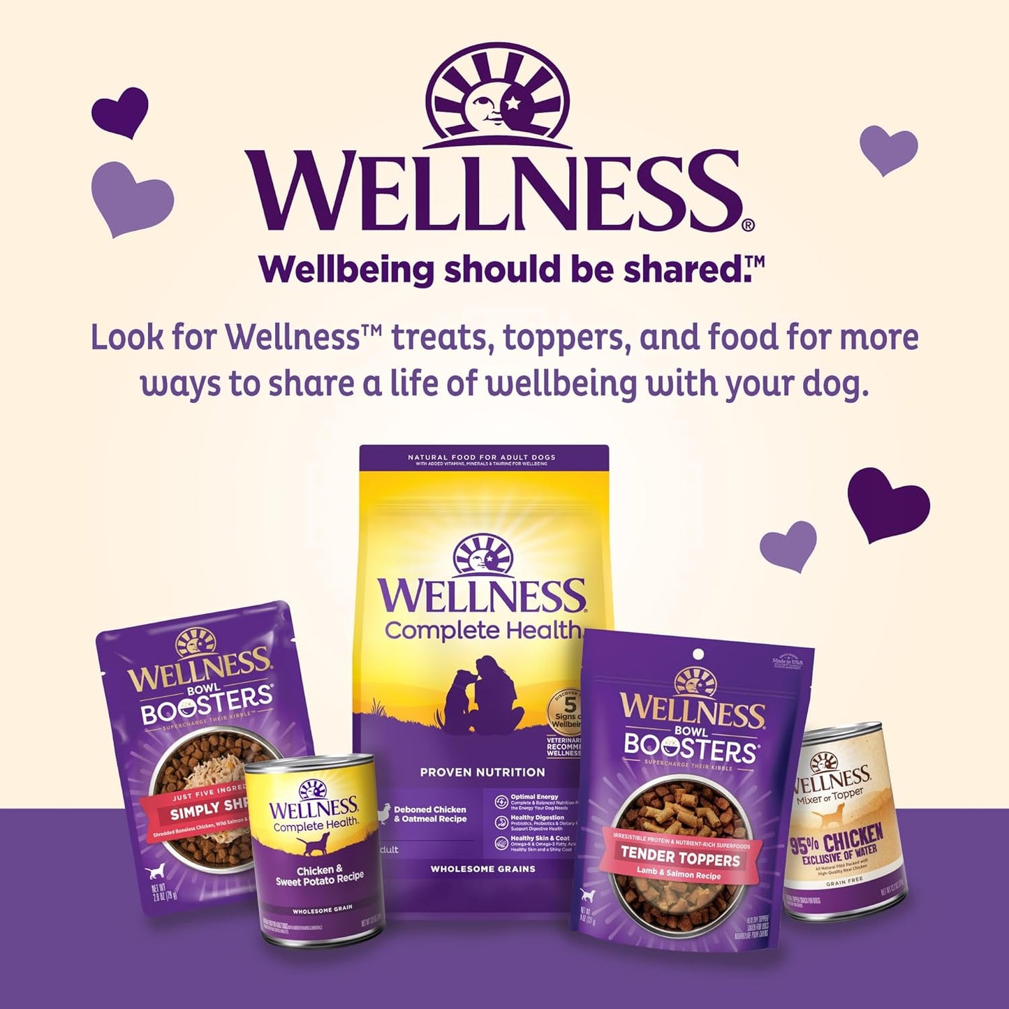 Wellness Training Bitz Assorted Mix Dog Biscuits, Natural, Training Treats, Three Flavors, Small Size, (8 Ounce Bag)