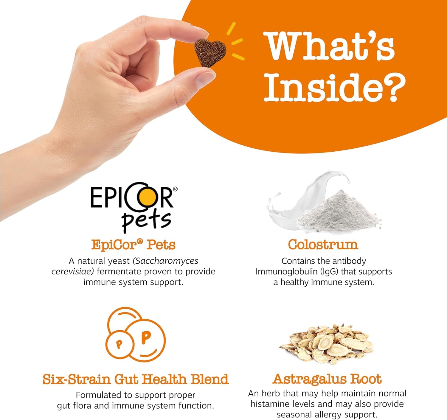 Dog Allergy Relief- Dog Itching Skin Relief- Dog Probiotics for Itchy Skin and Itchy Ears- Dog Allergy Paw Relief- Dog Allergy Chews- Dog Itch Relief - Dog Skin Allergy Relief - Lamb - 90Ct