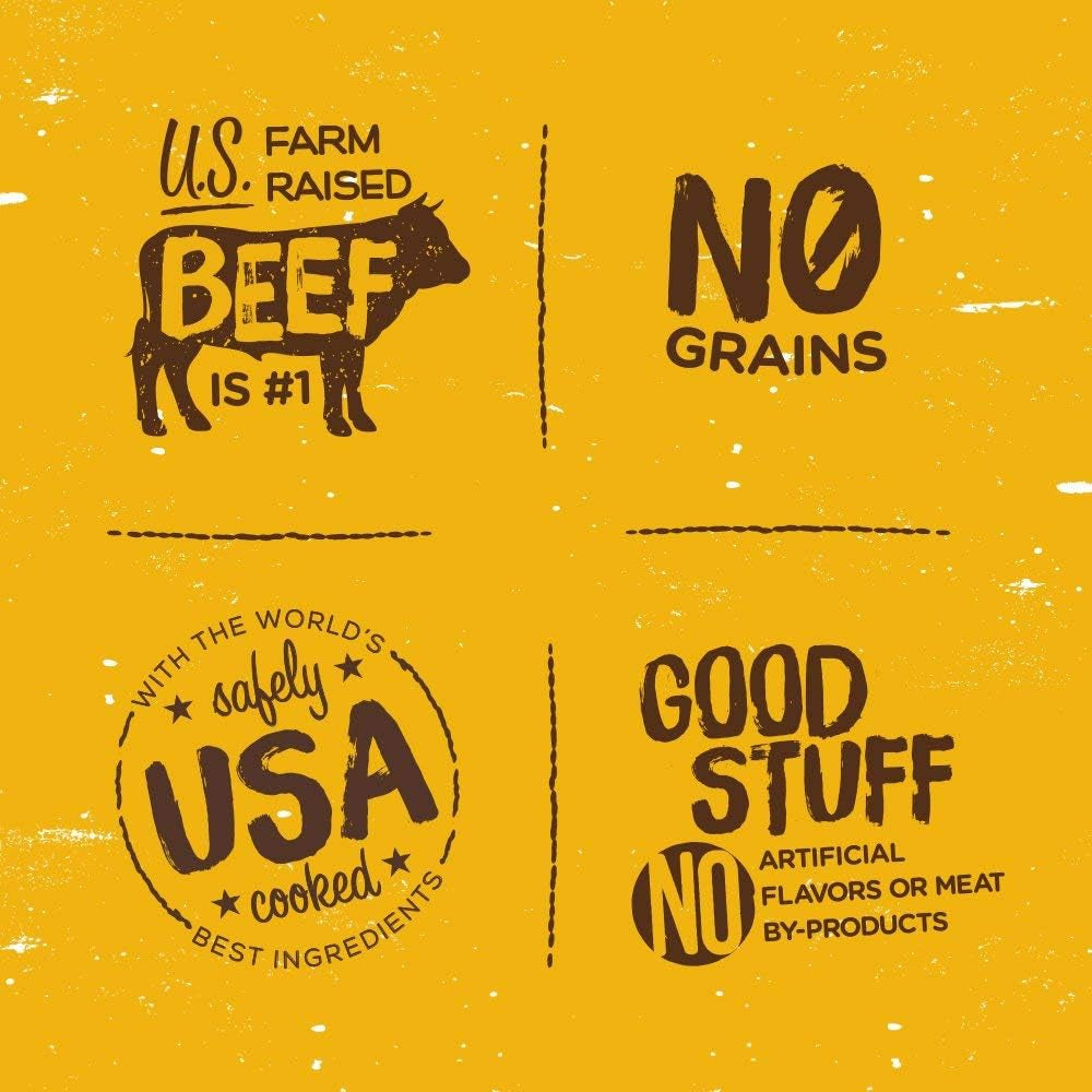 Rachael Ray  Burger Bites Dog Treats, Beef Recipe with Bison, 12 Oz. Pouch