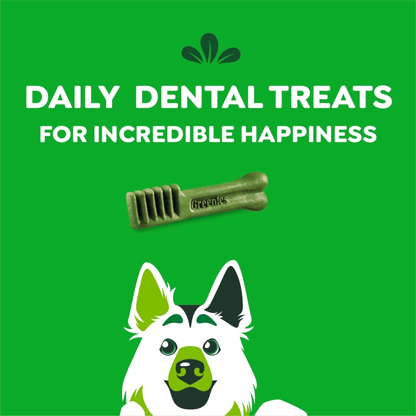 Original Large Dental Dog Treats, (4) 12 Ct Packs (48 Treats Total)
