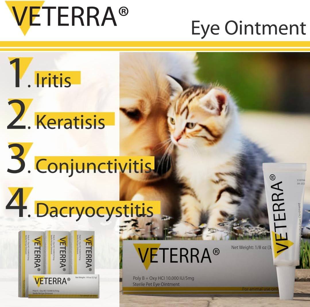 Eye Health Cream for Cats,Dogs and All Pets 1/8 Oz /3.5Gr