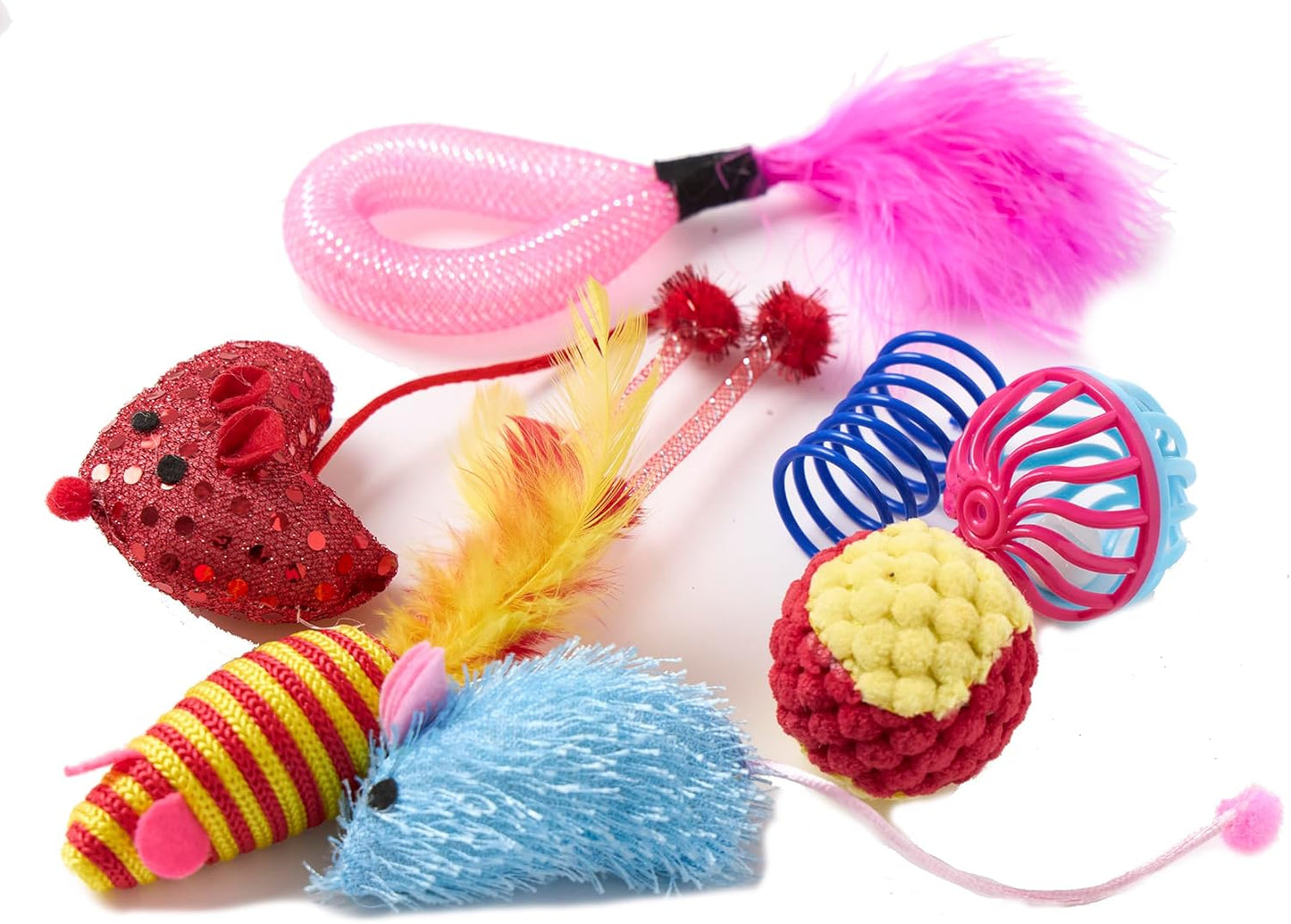 Cat Toys Variety Pack for Kitty 20 Pieces