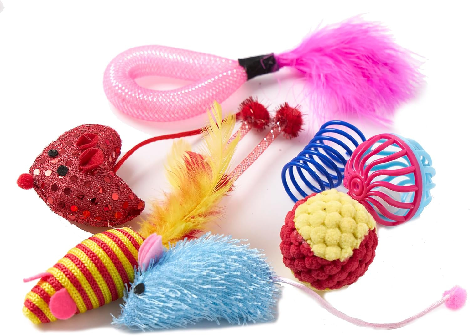 Cat Toys Variety Pack for Kitty 20 Pieces