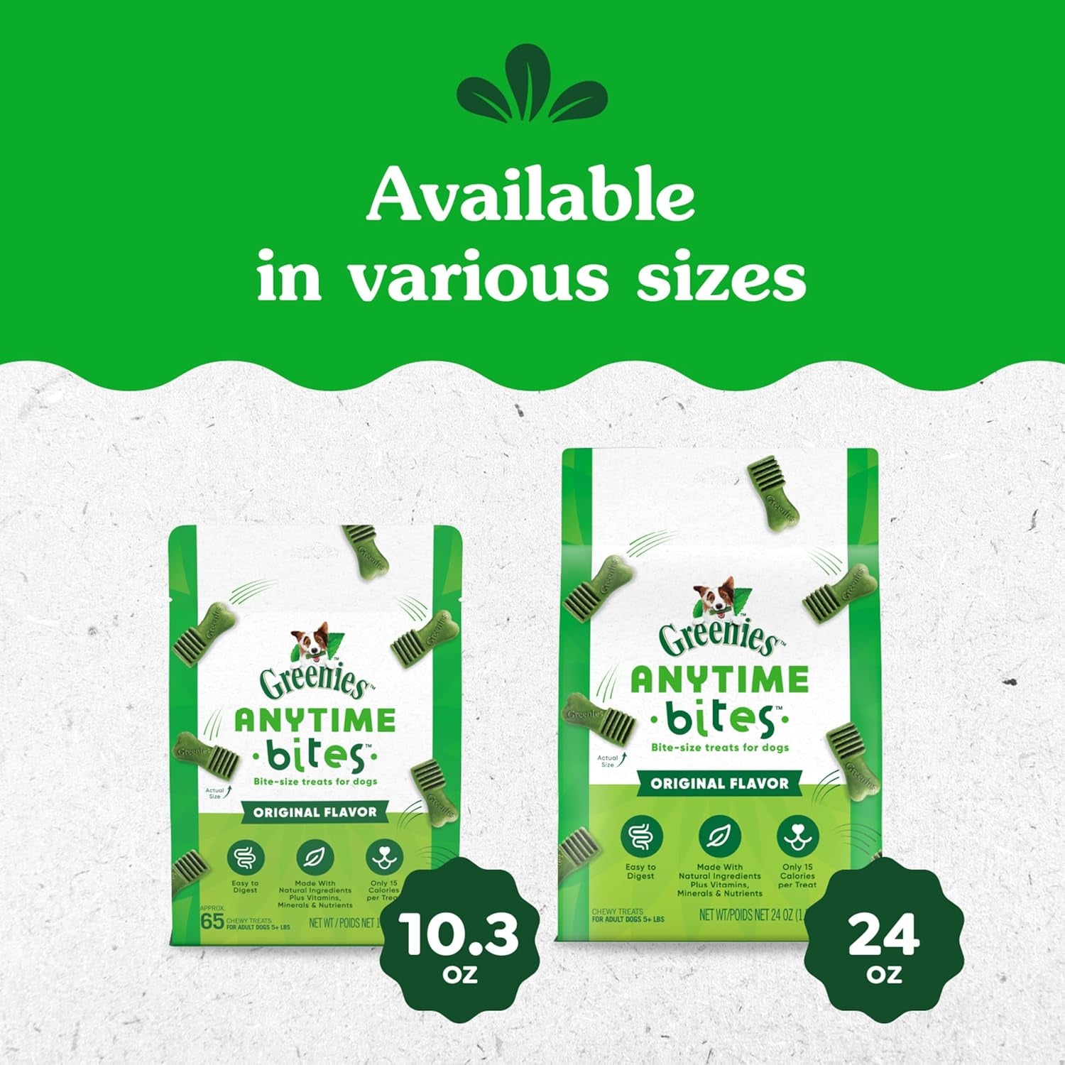 Anytime Bites Dog Treats, Original Flavor, 10.3 Oz. Bag