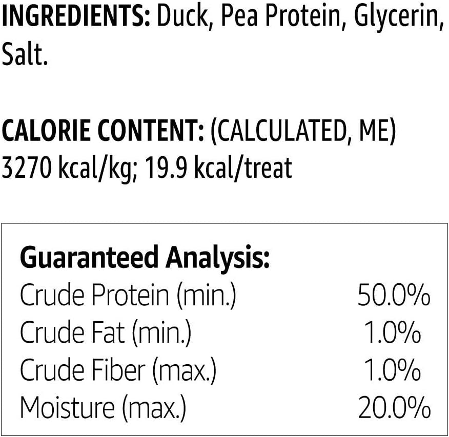 Amazon Brand -  Duck Jerky Dog Treats,2 Pounds