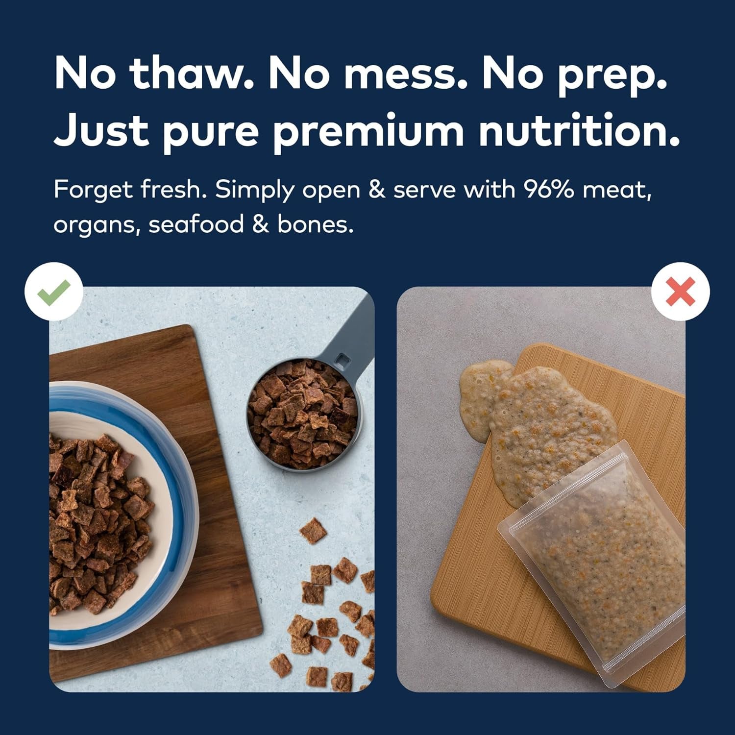 Peak Air-Dried Dog Food – Mackerel & Lamb - All Natural, High Protein, Grain Free, Limited Ingredient W/ Superfoods (16Oz)