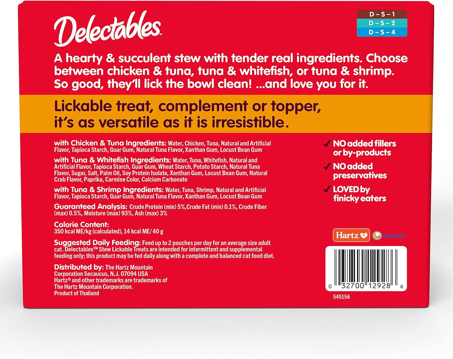 Delectables Stew Lickable Wet Cat Treats for Adult & Senior Cats, Variety Pack, 30 Count