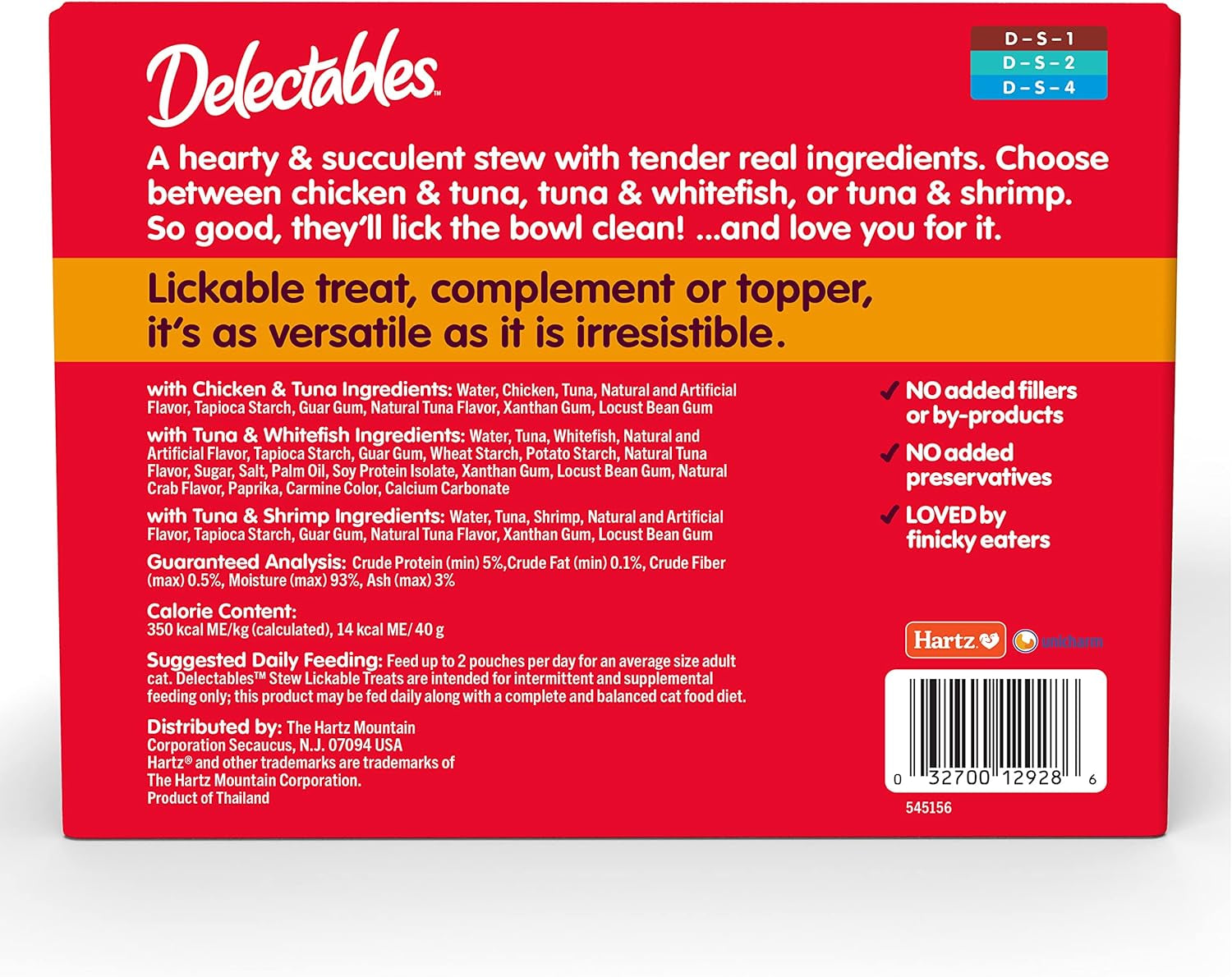 Delectables Stew Lickable Wet Cat Treats for Adult & Senior Cats, Variety Pack, 30 Count