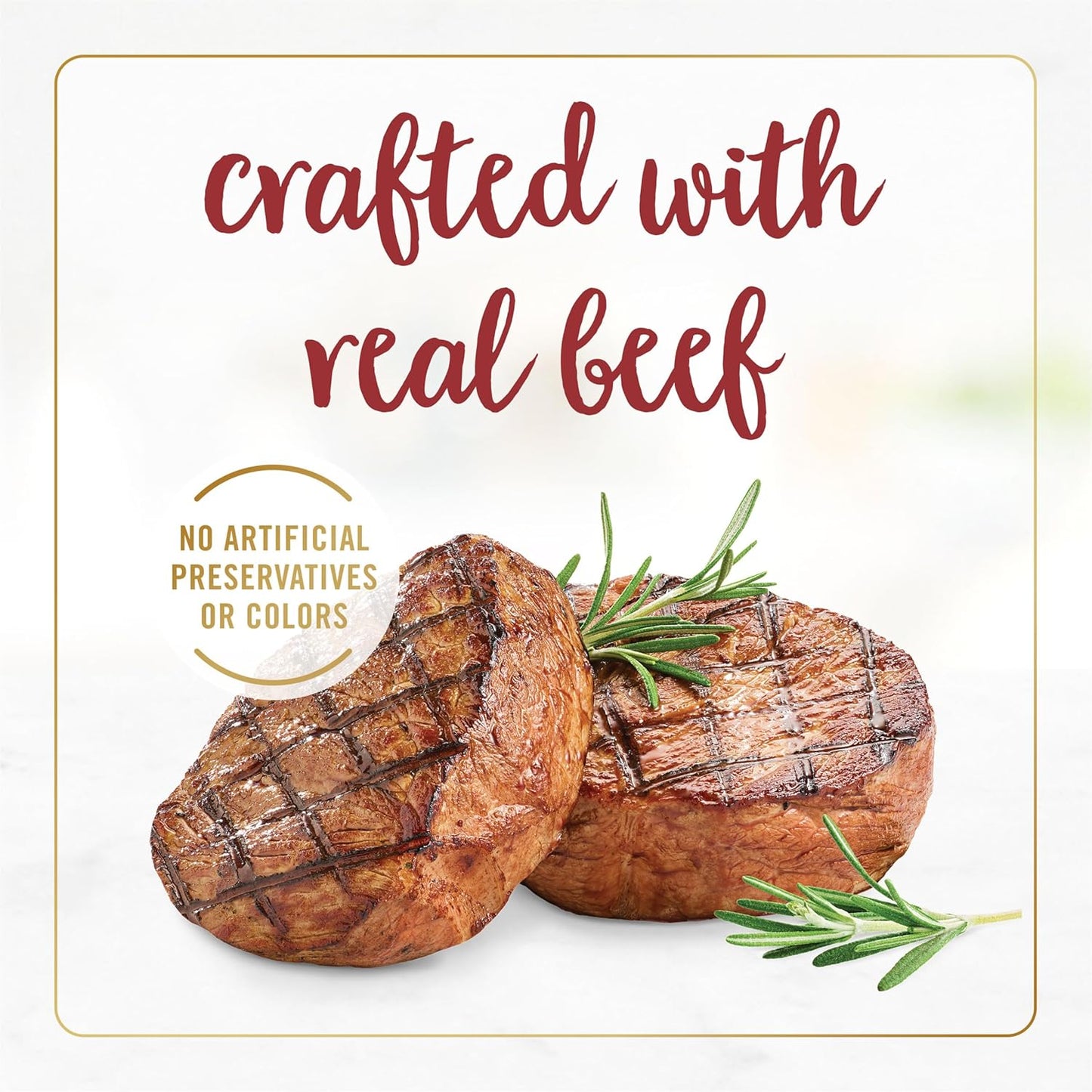 Purina  Gravy Lovers Beef Feast Grilled Gourmet Cat Food in Wet Cat Food Gravy - (Pack of 24) 3 Oz. Cans