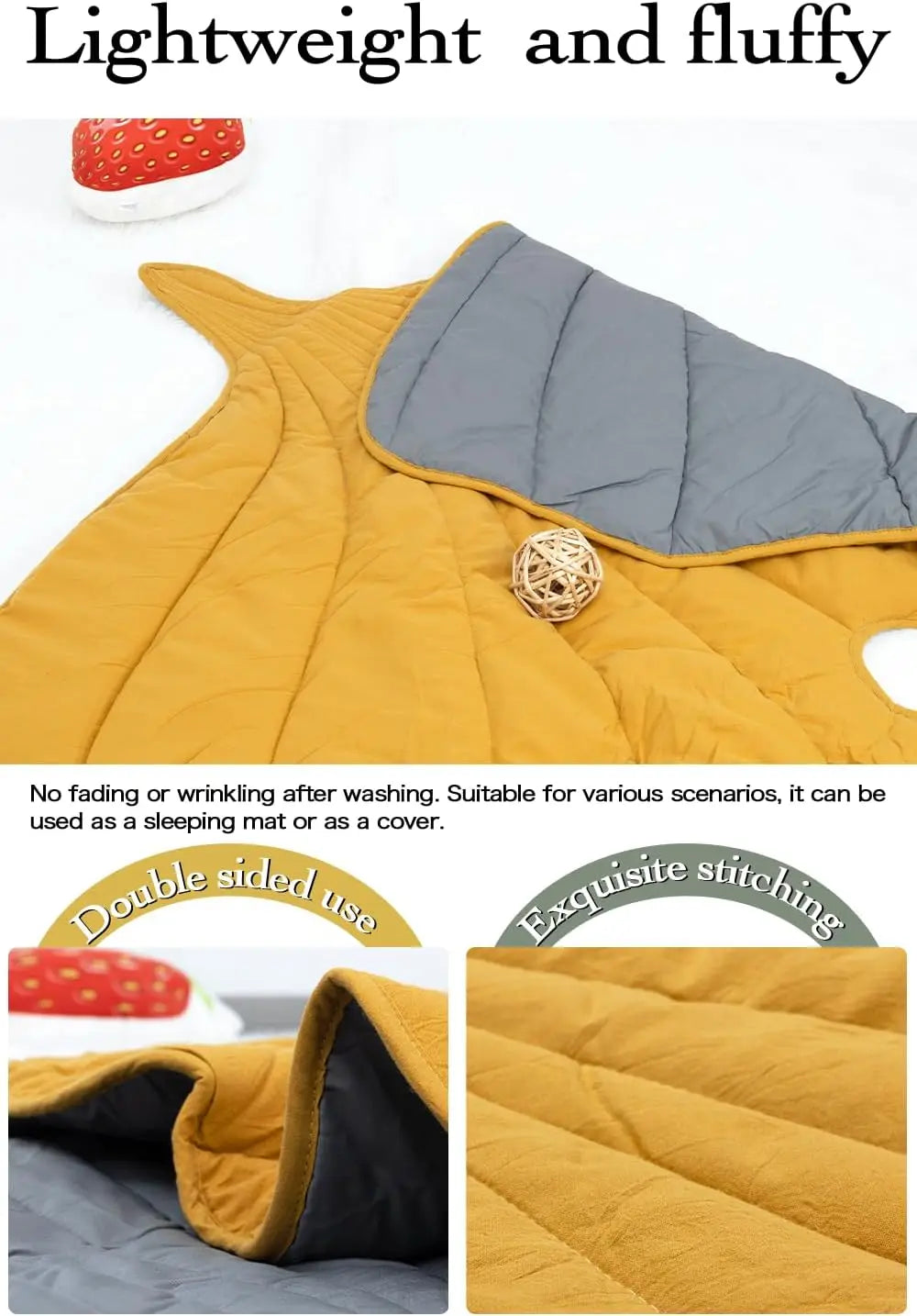 Reversible Leaf-Shaped Pet Mat - Soft, Washable Cotton Bed for Dogs & Cats - vippet.org