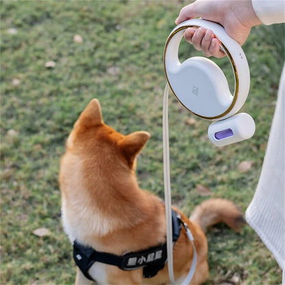 Dog Leash with Flash Light and Garbage - vippet.org