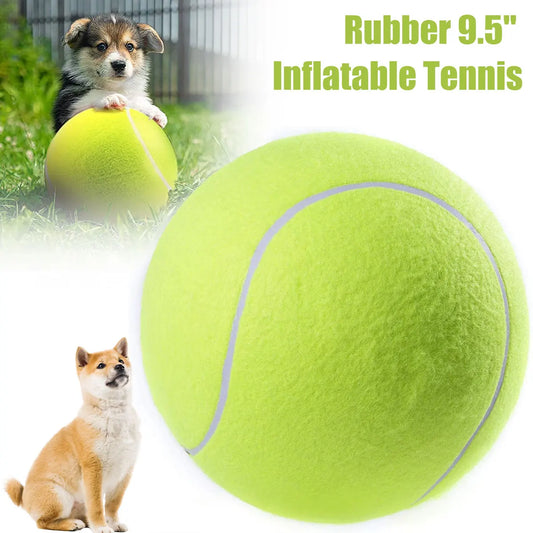Ultra-Durable Giant Tennis Ball for Pets