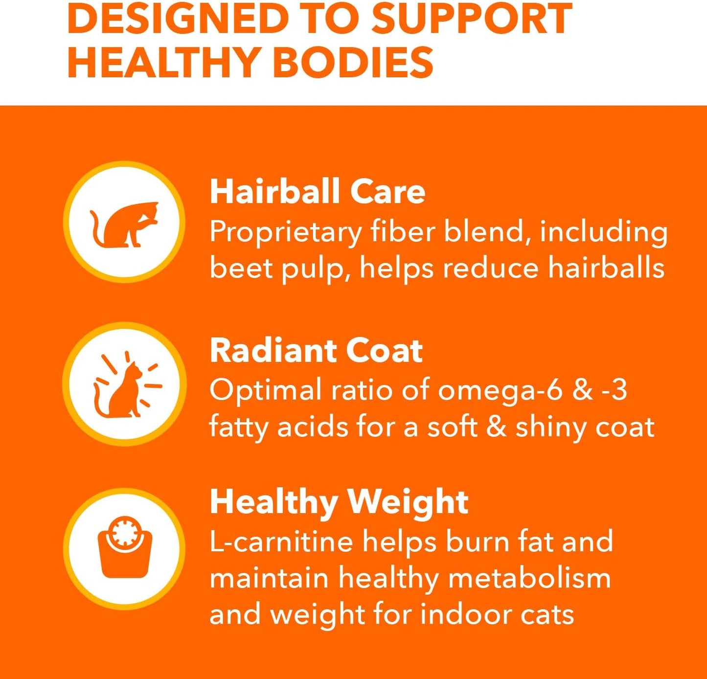 Proactive Health Indoor Weight Control & Hairball Care Adult Dry Cat Food, Salmon Recipe, 16 Lb. Bag