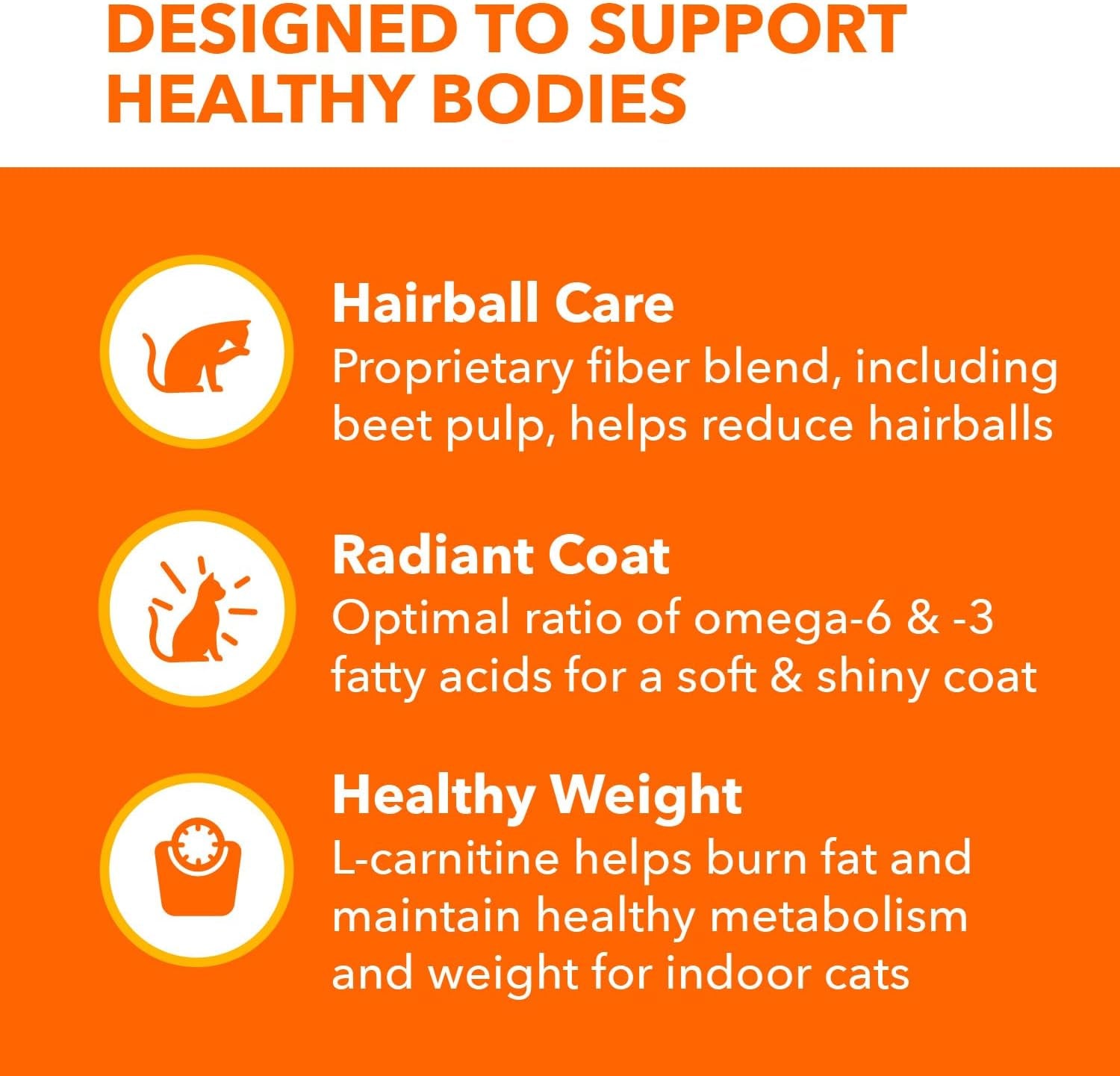 Proactive Health Indoor Weight Control & Hairball Care Adult Dry Cat Food, Salmon Recipe, 16 Lb. Bag