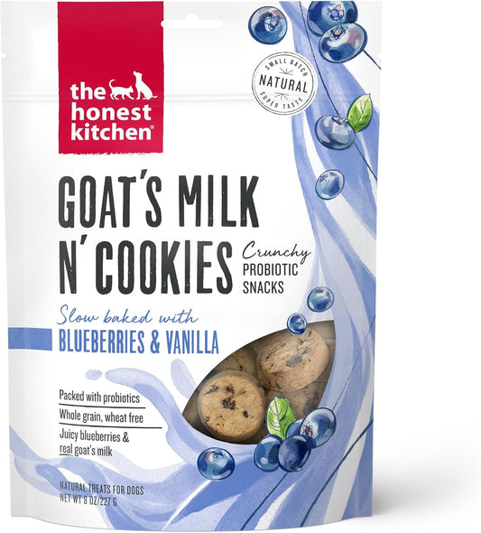 Goat'S Milk N' Cookies: Slow Baked with Blueberries & Vanilla, 8 Oz Bag