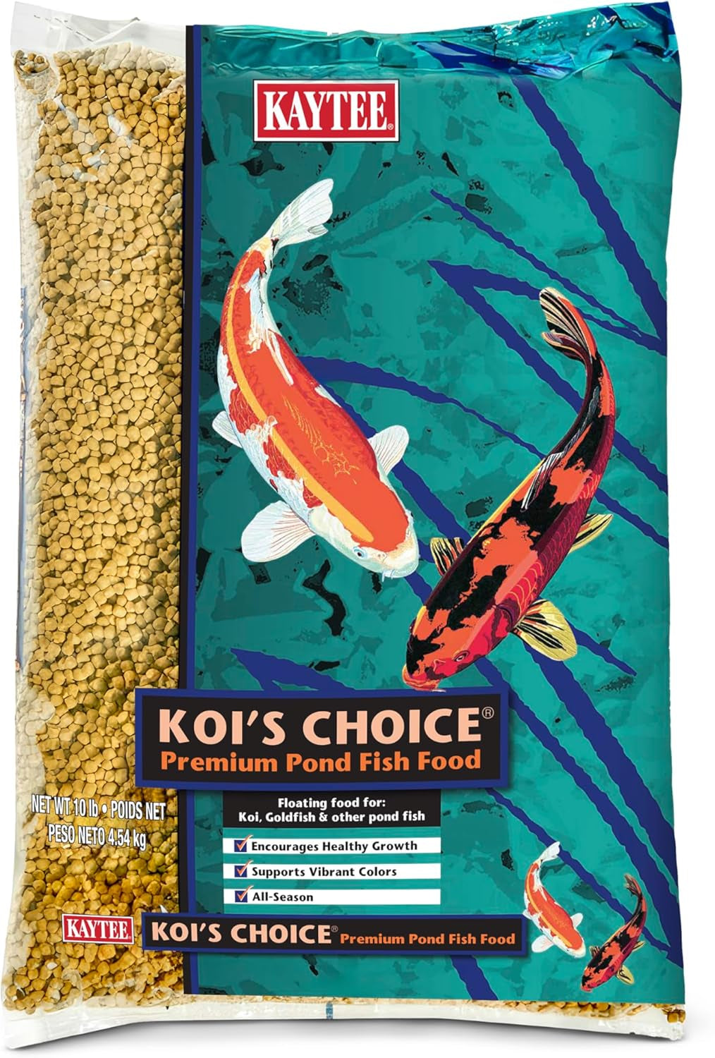 Koi'S Choice Koi Floating Fish Food, 10 Pound