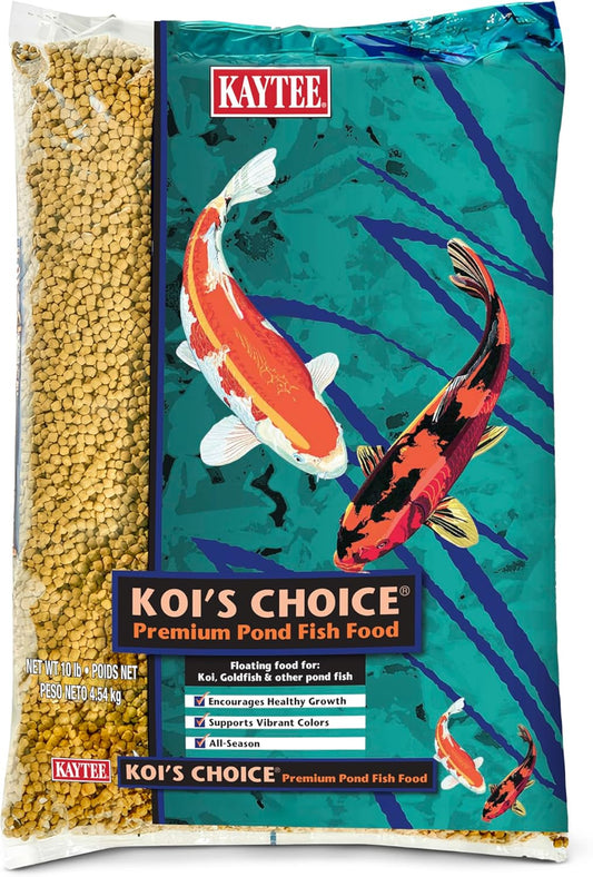 Koi'S Choice Koi Floating Fish Food, 10 Pound