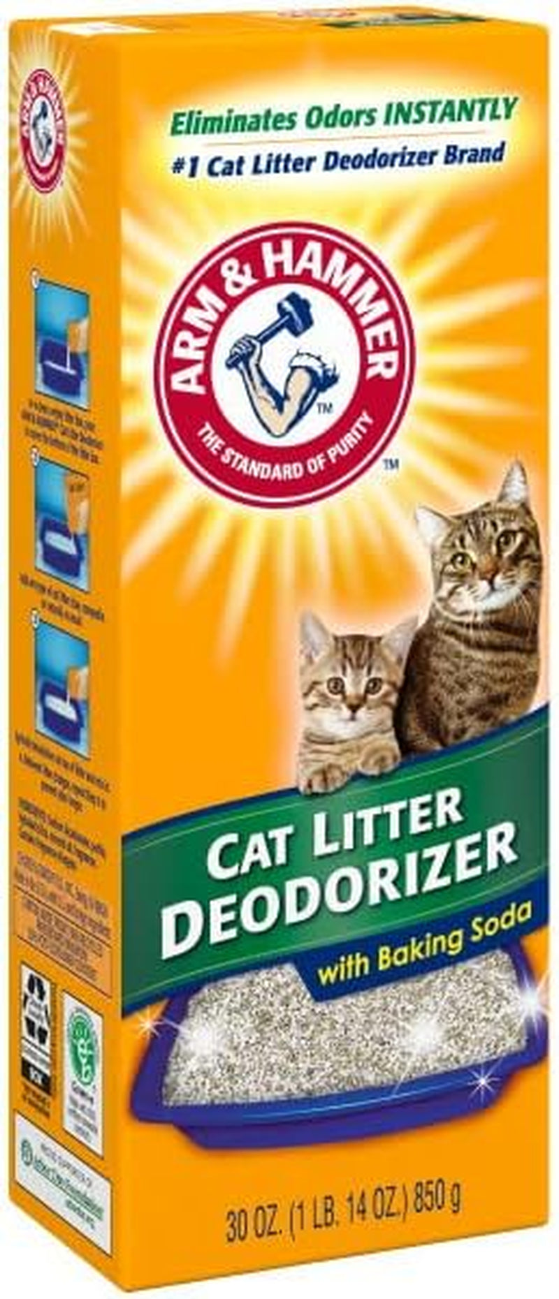 Cat Litter Deodorizer-Super Size Pack-30 Oz Pack of 4