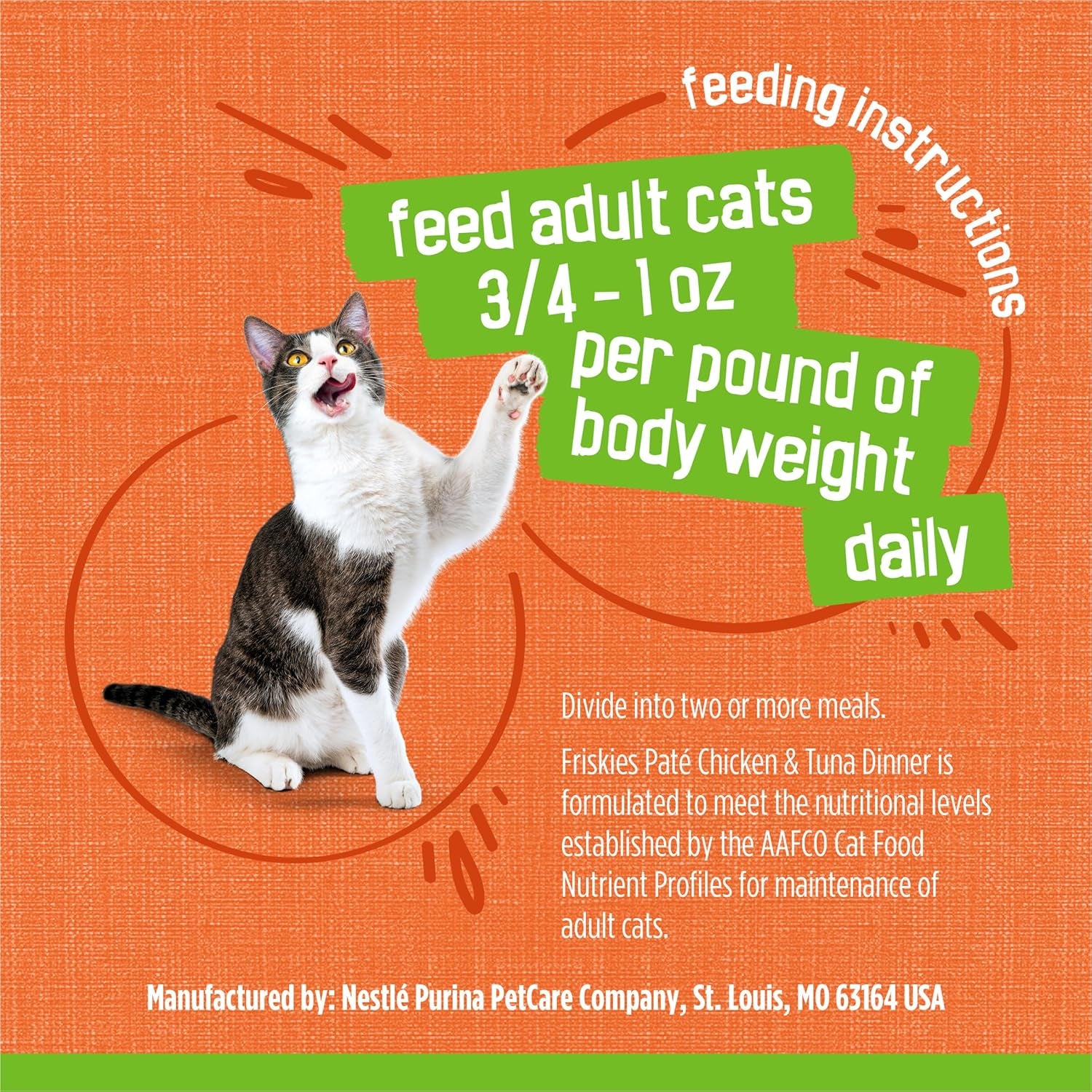 Purina  Wet Cat Food Pate, Chicken and Tuna Dinner - (Pack of 24) 5.5 Oz. Cans