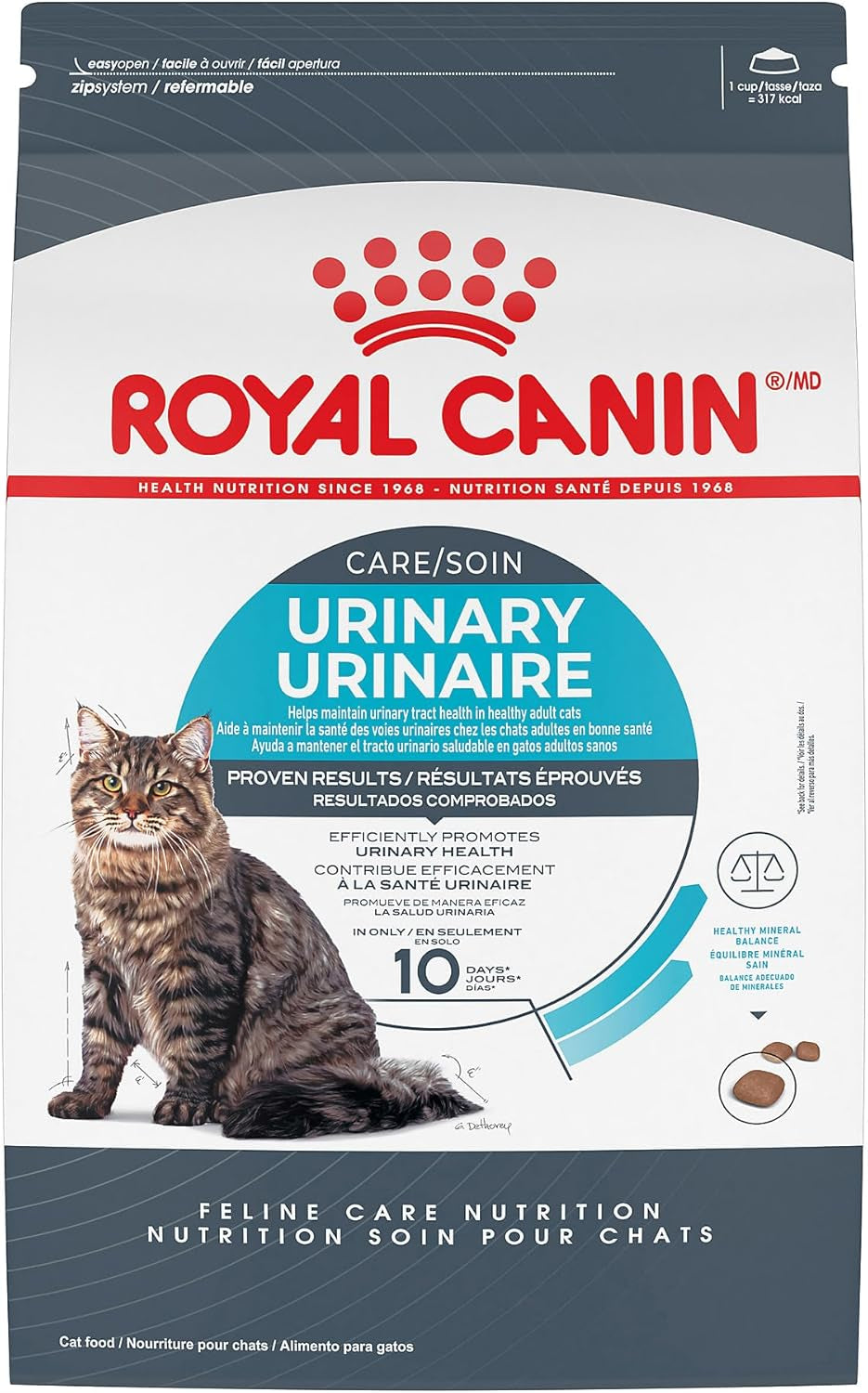 Feline Care Nutrition Urinary Care Adult Dry Cat Food, 6 Lb Bag