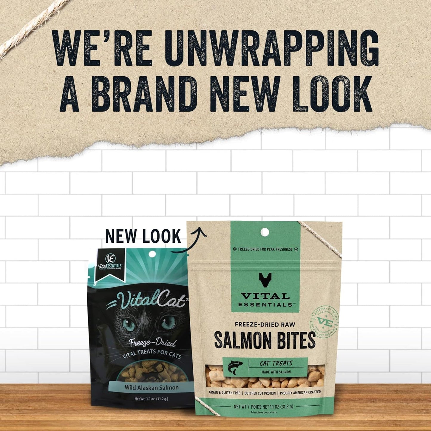Salmon Bites Cat Treats, 1.1 Oz | Freeze-Dried Raw | Single Protein | Grain Free, Gluten Free, Filler Free