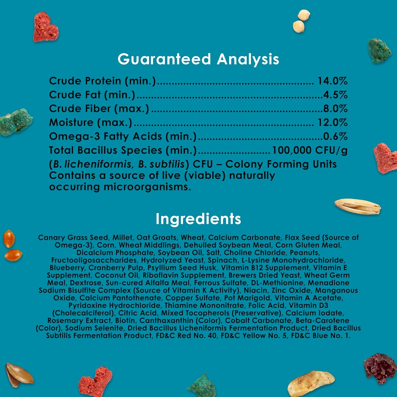 Forti-Diet Pro Health Parakeet Food 2Lb