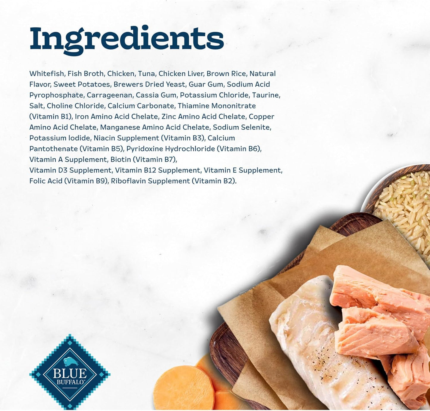 Tastefuls Wet Cat Food Paté, Made with Natural Ingredients, Ocean Fish and Tuna Entrée, 5.5-Oz Cans (24 Count)