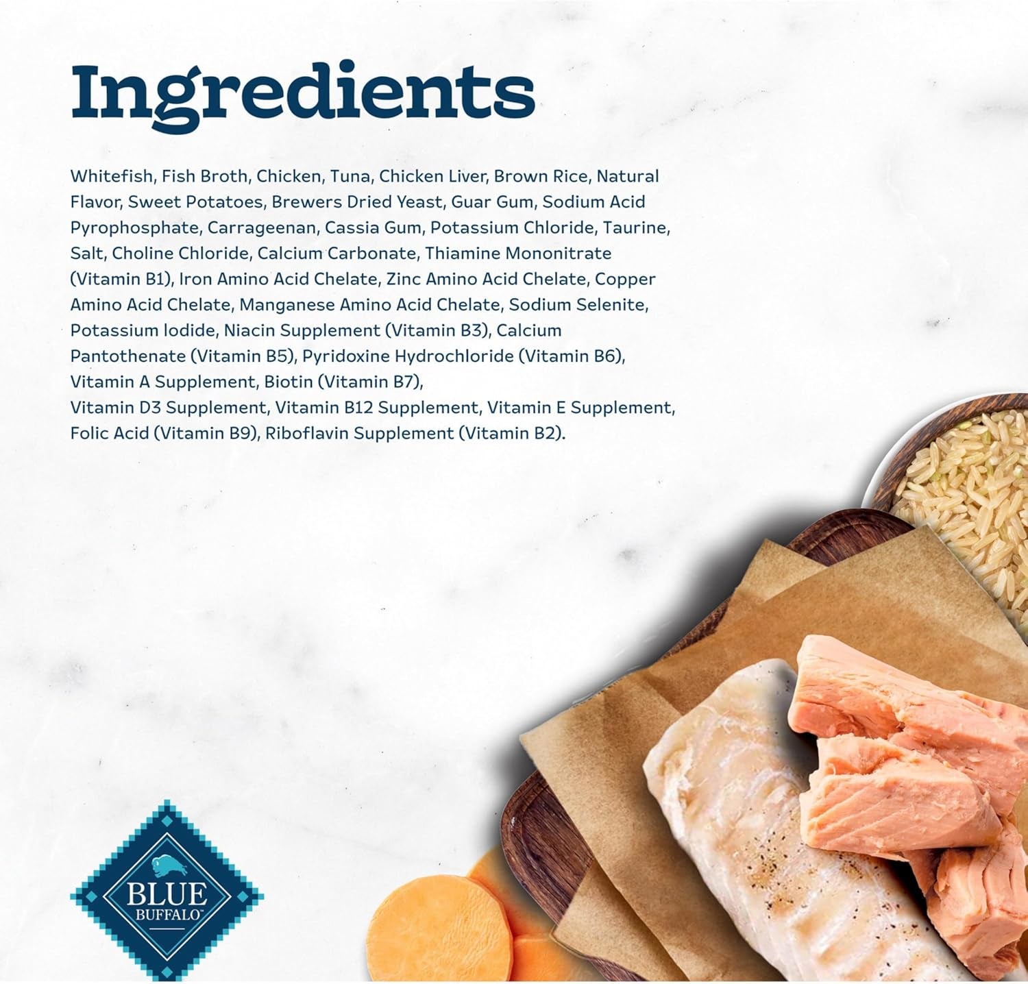 Tastefuls Wet Cat Food Paté, Made with Natural Ingredients, Ocean Fish and Tuna Entrée, 5.5-Oz Cans (24 Count)