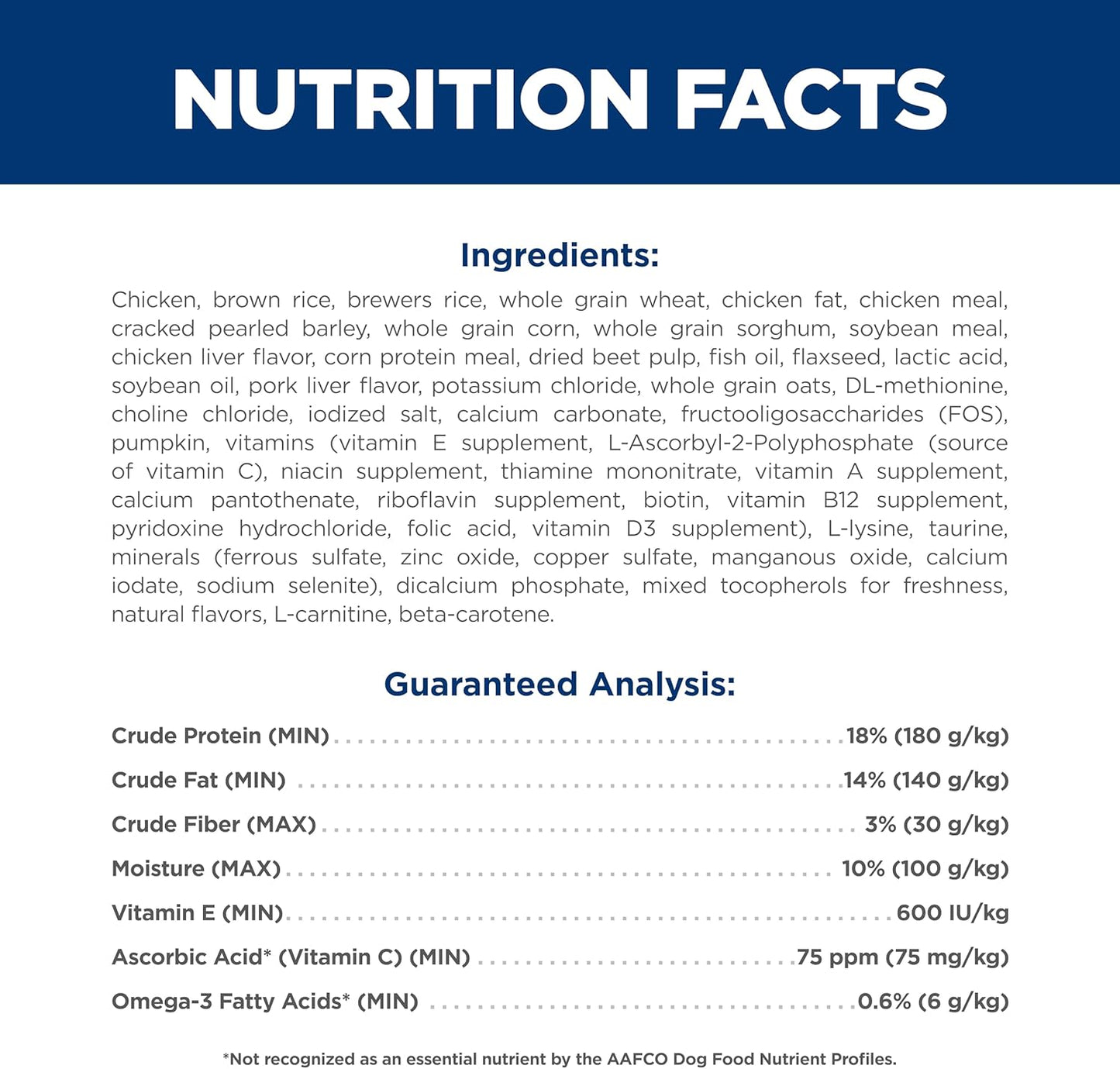 Small & Mini, Senior Adult 11+, Small & Mini Breeds Senior Premium Nutrition, Dry Dog Food, Chicken, Brown Rice & Barley, 4.5 Lb Bag