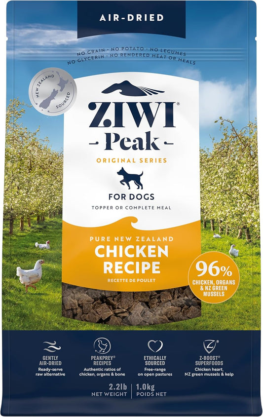 Peak Air-Dried Dog Food – Chicken - All Natural, High Protein, Grain Free, Limited Ingredient W/ Superfoods (35.2Oz)