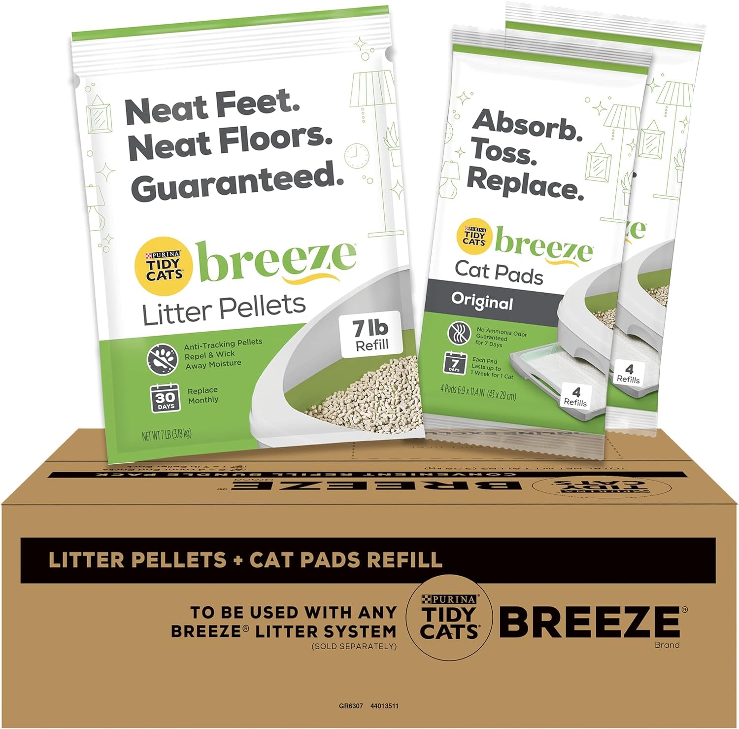 Purina  Breeze Litter System Cat Refill Bundle - 7.91 Lb. Box