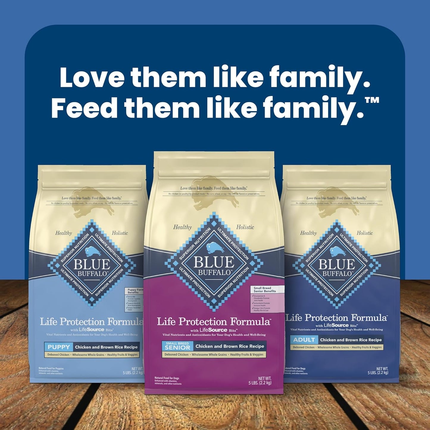 Life Protection Formula Small Breed Senior Dry Dog Food, Supports Joint Health and Immunity, Made with Natural Ingredients, Chicken & Brown Rice Recipe, 5-Lb Bag